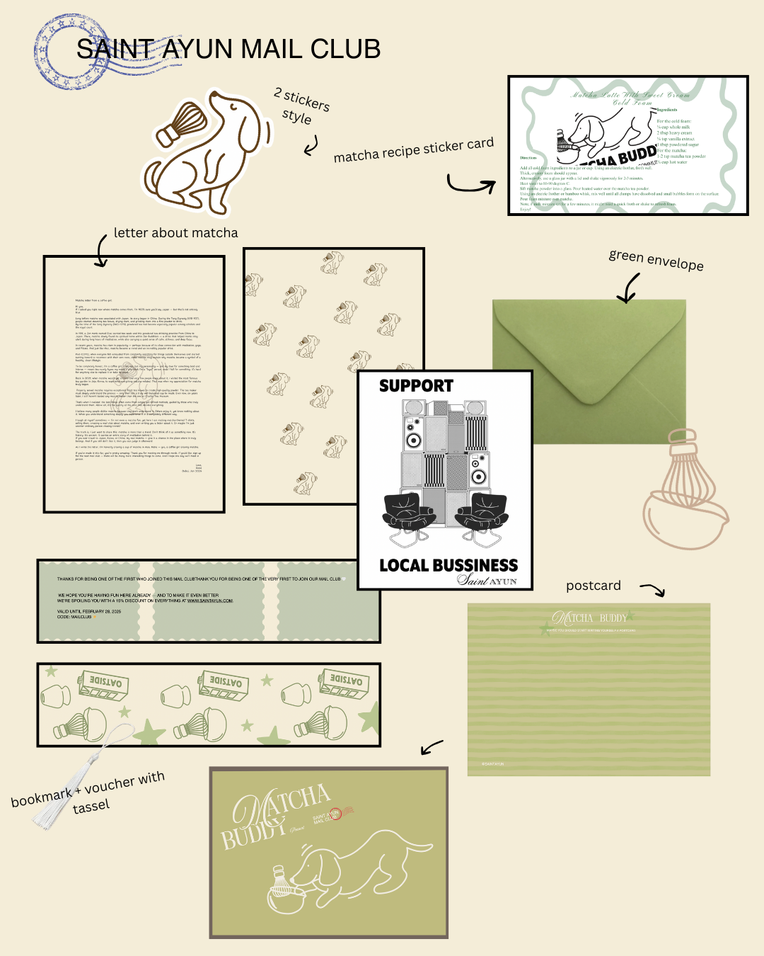 Saint Ayun Snail Mail Club (Feb 2026)